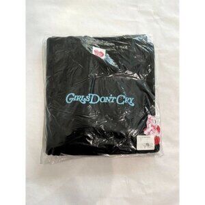 NWT Girls Don't Cry Angel Logo Sweatshirt in Black Blue